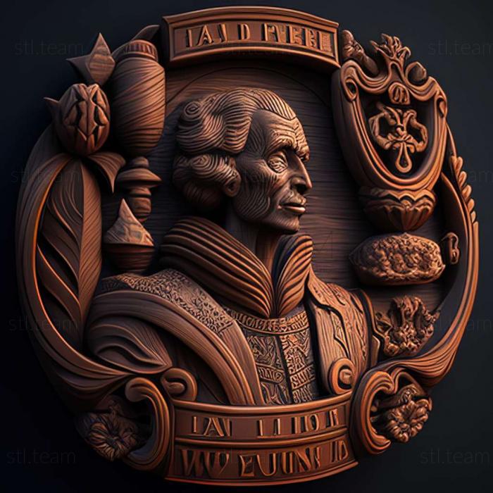 3D model Europa Universalis IV Rights of Man game (STL)